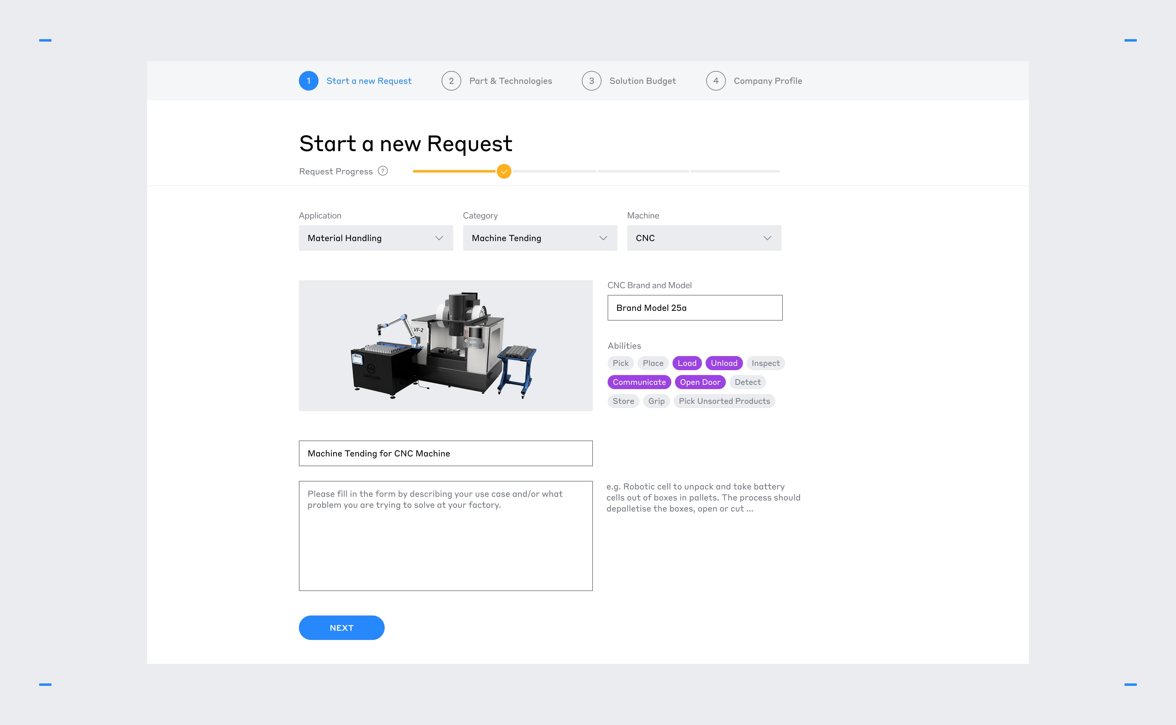 Jungle Robotics RaaS platform UX